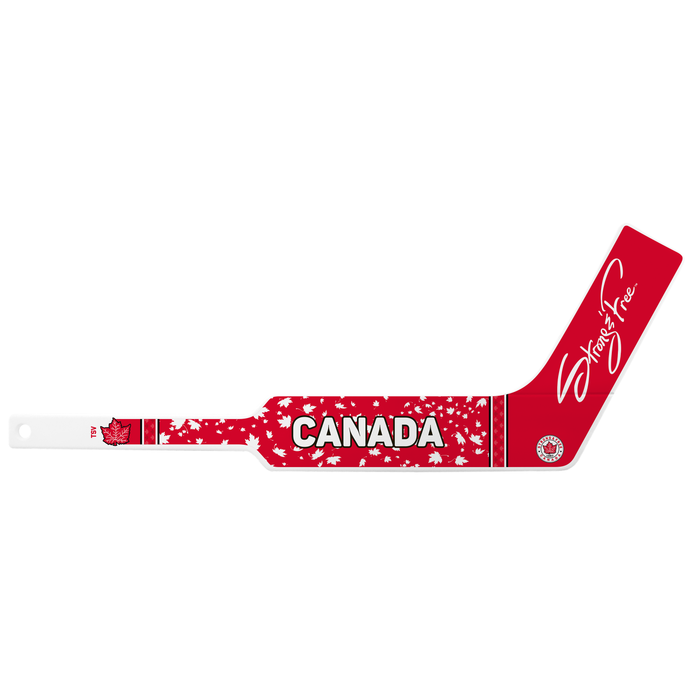 Strong and Free Canada Goalie Mini Stick