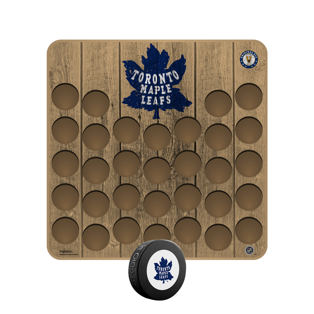 NHL Vintage Toronto Maple Leafs Hockey Puck Wall Plaque