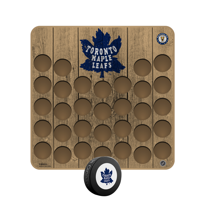 NHL Vintage Toronto Maple Leafs Hockey Puck Wall Plaque