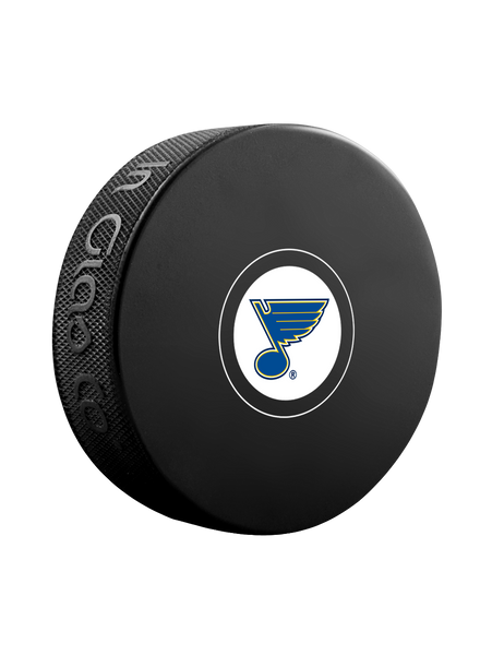 St. Louis Blues Mini Hockey Puck Team Logo Keychain