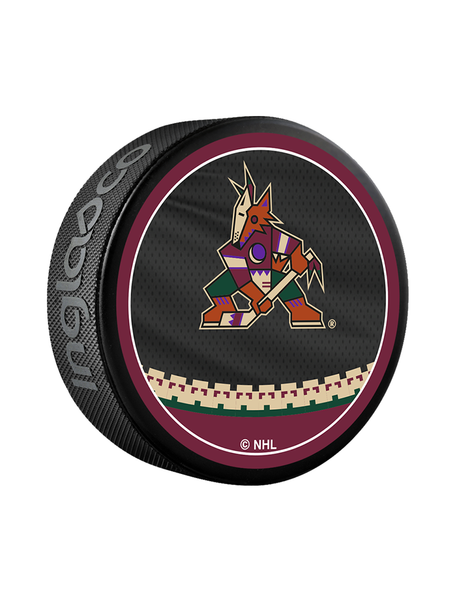 Arizona Coyotes Reverse Retro Jersey Puck – Frozen Pond