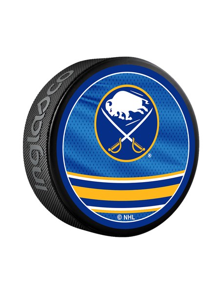 NHL Buffalo Sabres Mascot Souvenir Hockey Puck – Inglasco Inc.