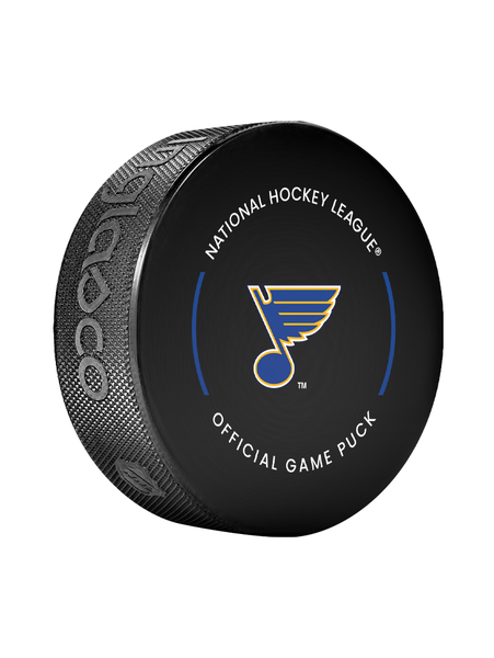 Inglasco St. Louis Blues 2022-23 Season Official Game Puck