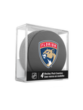 NHL Florida Panthers Hockey Puck Drink Coasters (4-Pack) In Cube