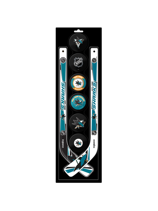 NHL San Jose Sharks FaceOff 8-Pack Action Set
