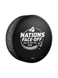 2025 NHL 4 Nations Face-Off All Nations Souvenir Collectors Puck