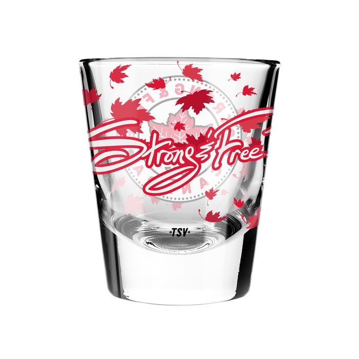 Verre à liqueur Strong and Free Canada de 2 oz