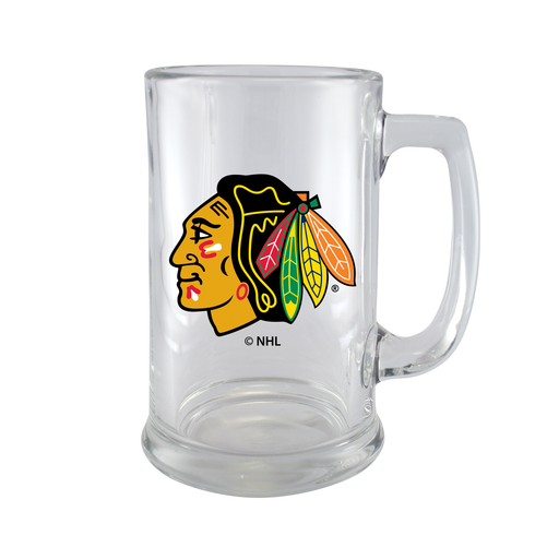 NHL Chicago Black15 oz Beer Stein