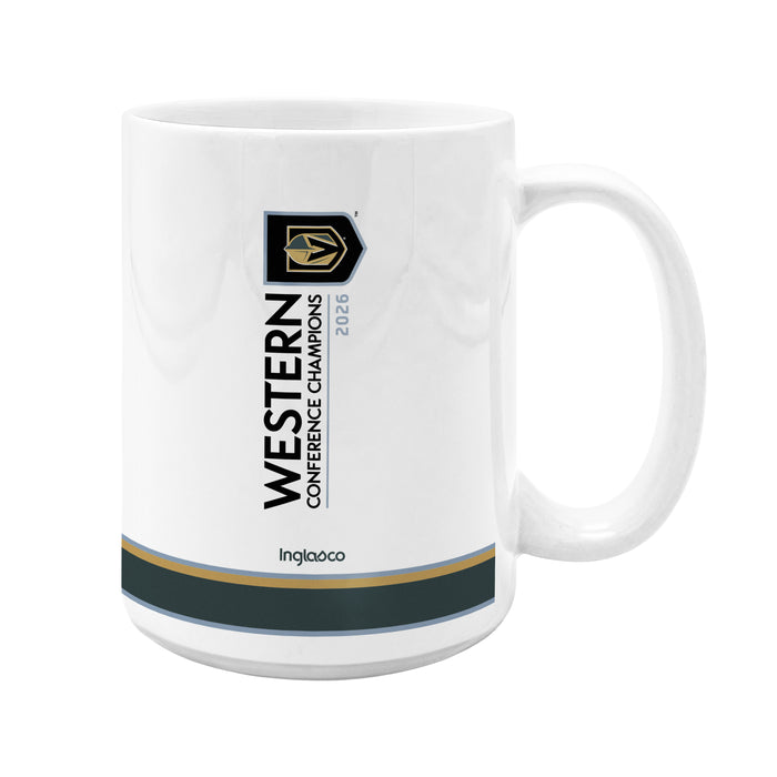 NHL Vegas Golden Knights Playoffs 2026 15 OZ Ceramic Mug Sublimated - Western Conference Champs