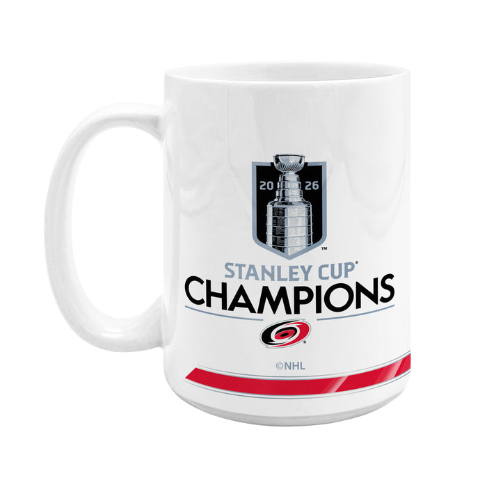 NHL Stanley Cup Champs 2026 15 Oz Sublimated Coffee Mug  Full Wrap Carolina Hurricanes