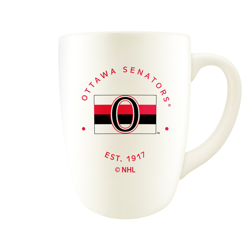 NHL Ottawa Senators Stamp 14 oz Retro Diner Mug