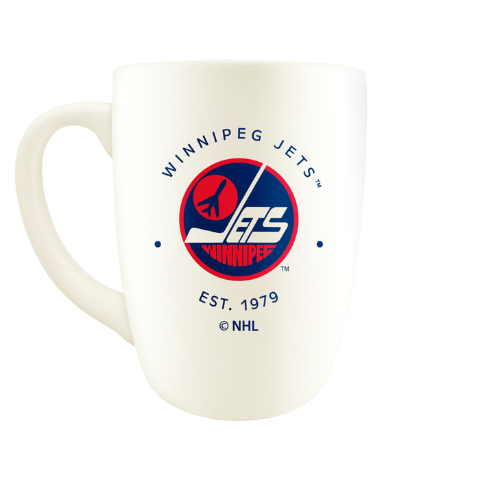 NHL Winnipeg Jets Stamp 14 oz Retro Diner Mug