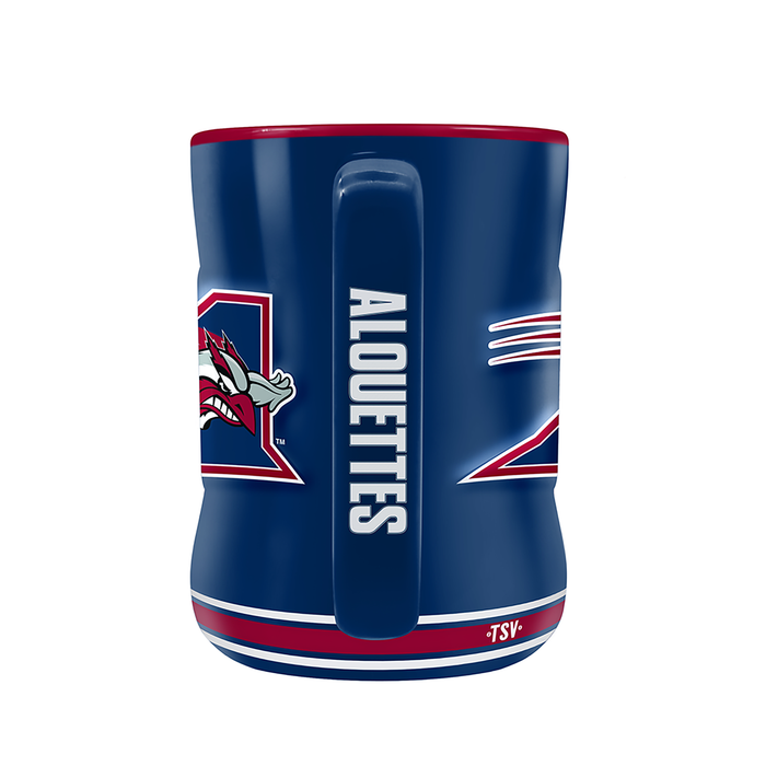 Montreal Alouettes Team Crest Sculpted Mug (14 oz)