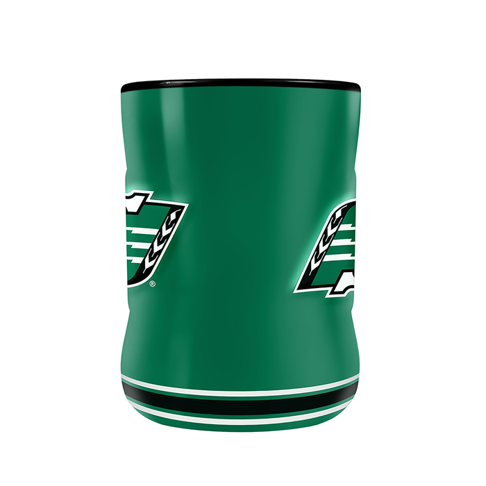 Saskatchewan Roughriders Team Crest Sculpted Mug (14 oz)