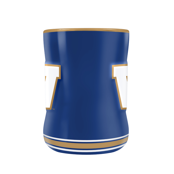 Tasse sculptée avec écusson de l'équipe des Blue Bombers de Winnipeg de la LCF (14 oz)