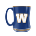 Winnipeg Blue Bombers Team Crest Sculpted Mug (14 oz)
