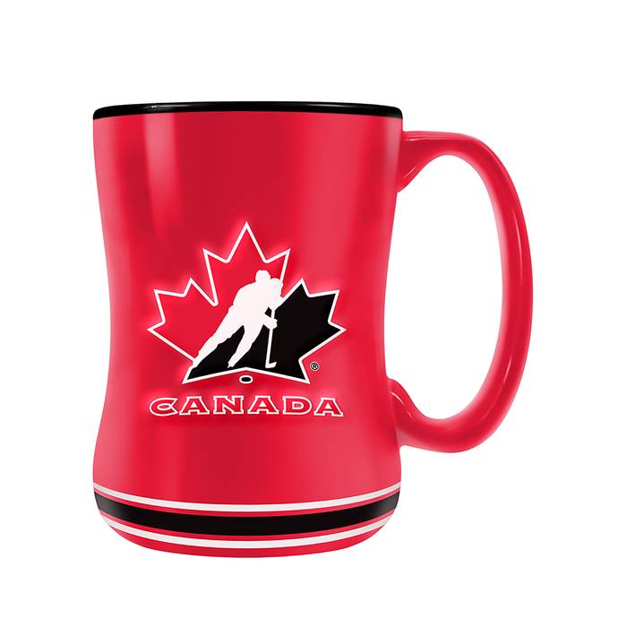 Team Canada  Crest Sculpted Mug (14 oz)