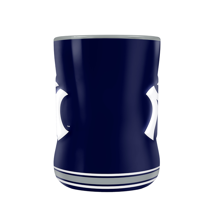 MLB New York Yankees Team Crest Sculpted Mug (14 oz)