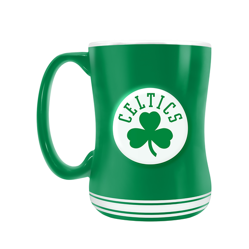 Boston Celtics Team Crest Sculpted Mug (14 oz)
