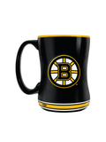 Boston Bruins Team Crest Sculpted Mug (14 oz)