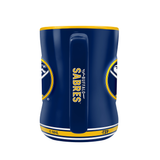 NHL Buffalo Sabres Team Crest Sculpted Mug (14 oz)