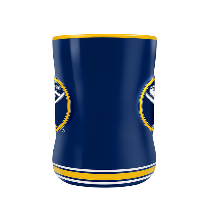 NHL Buffalo Sabres Team Crest Sculpted Mug (14 oz)