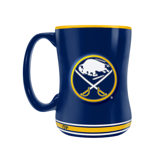 Buffalo Sabres Team Crest Sculpted Mug (14 oz)