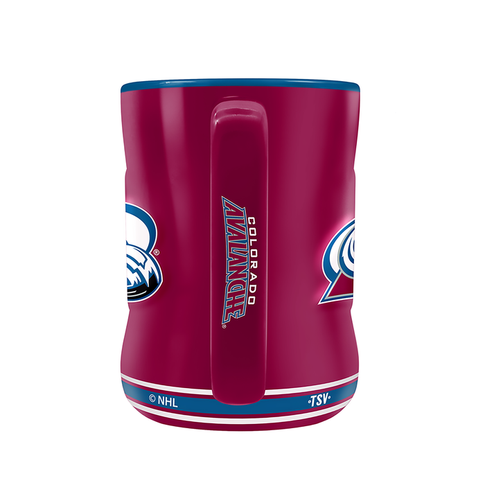 NHL Colorado Avalanche Team Crest Sculpted Mug (14 oz)