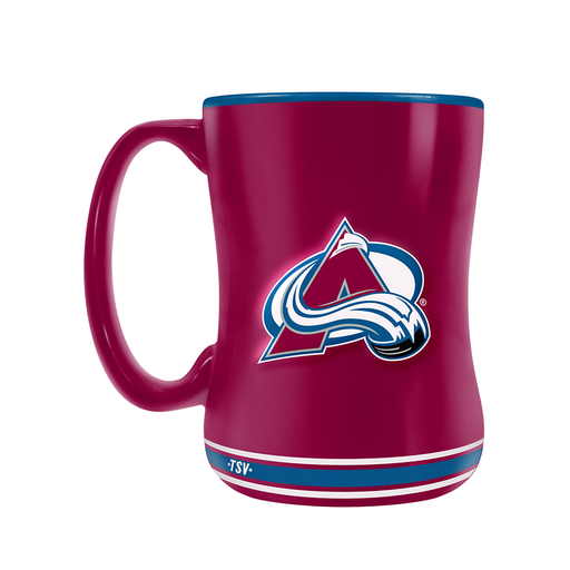 Colorado Avalanche Team Crest Sculpted Mug (14 oz)