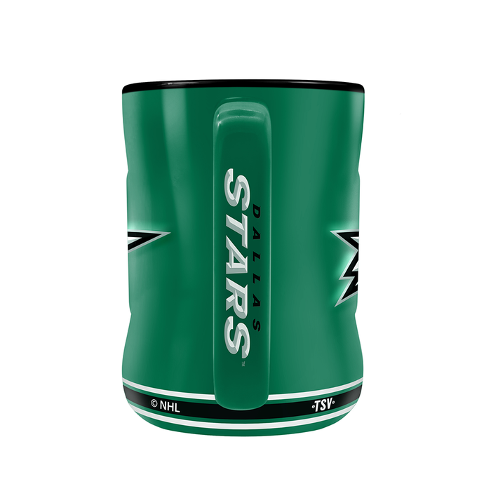 NHL Dallas Stars Team Crest Sculpted Mug (14 oz)
