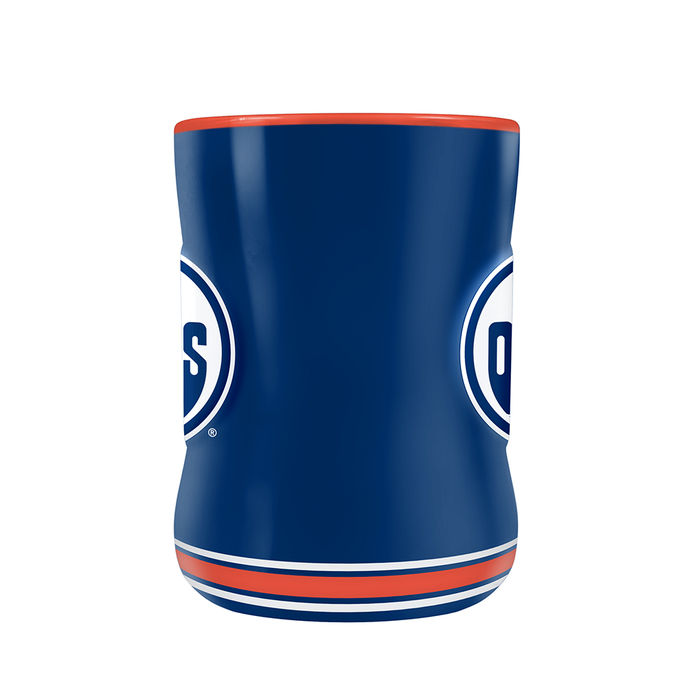 Edmonton Oilers Team Crest Sculpted Mug (14 oz)