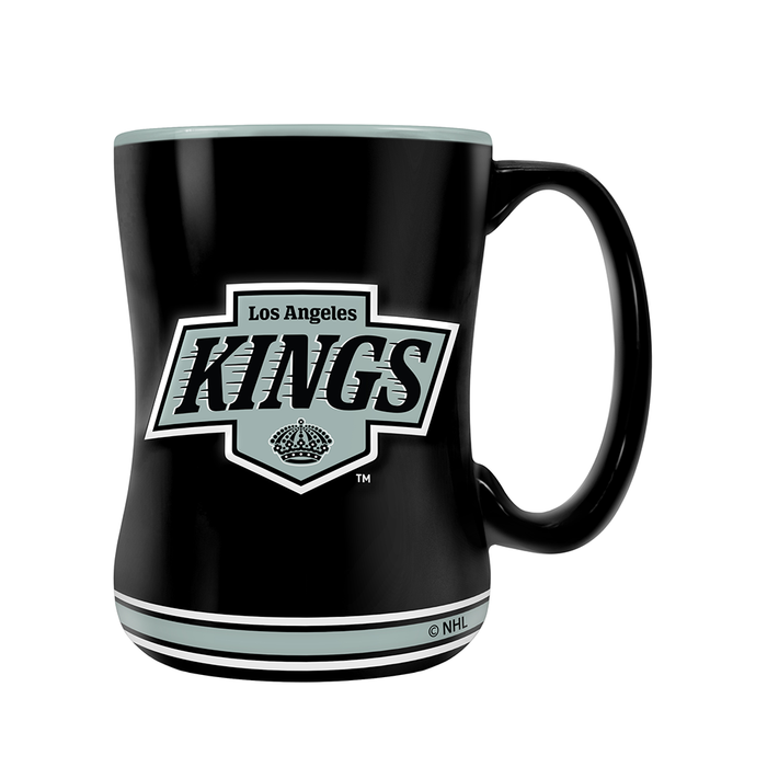 NHL Los Angeles Kings Team Crest Sculpted Mug (14 oz)