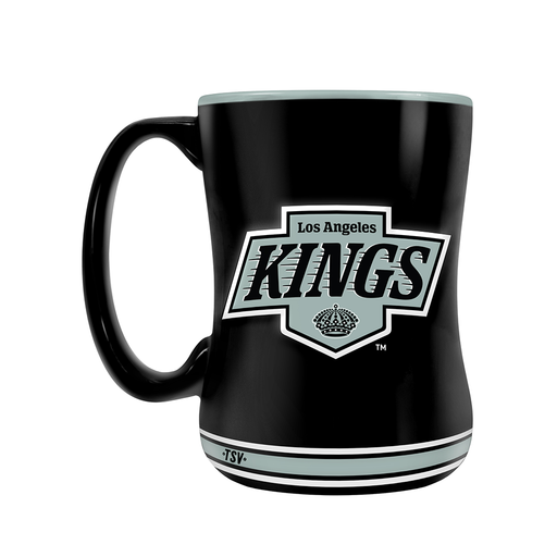 Los Angeles Kings Team Crest Sculpted Mug (14 oz)