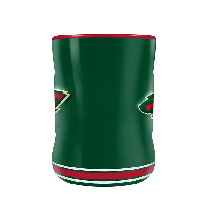 NHL Minnesota Wild Team Crest Sculpted Mug (14 oz)