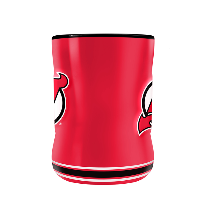 NHL New Jersey Devils Team Crest Sculpted Mug (14 oz)