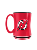 New Jersey Devils Team Crest Sculpted Mug (14 oz)