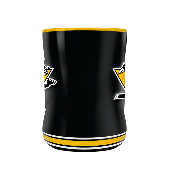 NHL Pittsburgh Penguins Team Crest Sculpted Mug (14 oz)
