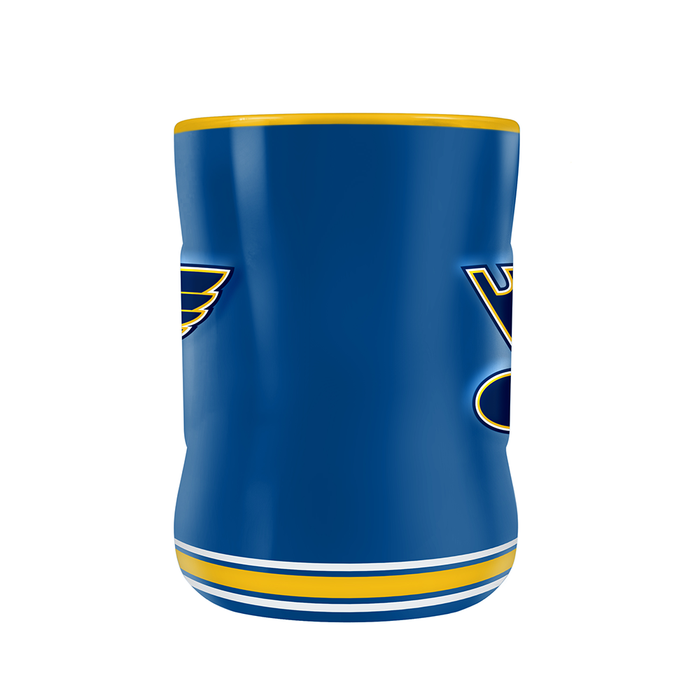 NHL St. Louis Blues Team Crest Sculpted Mug (14 oz)