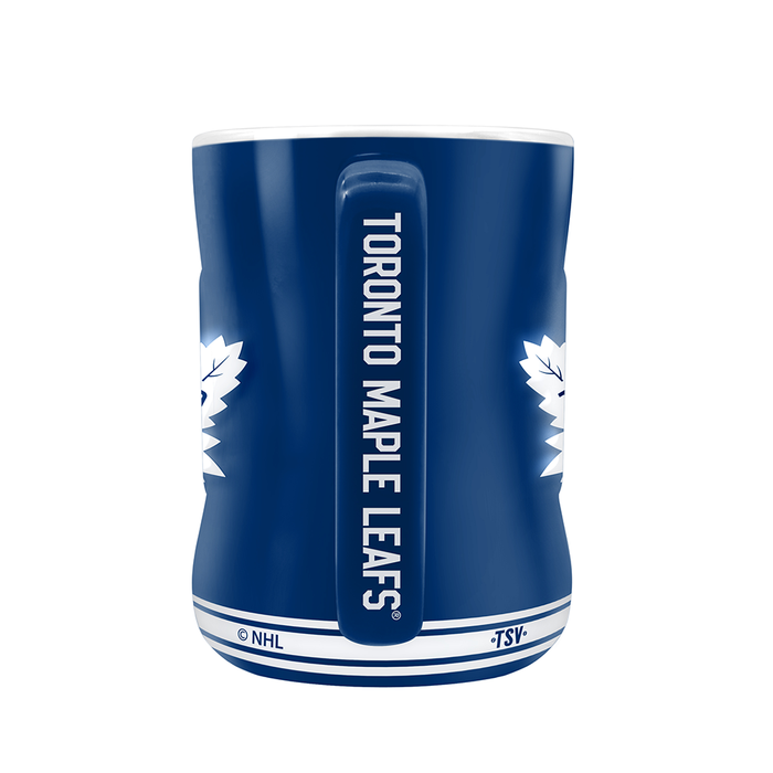 NHL Toronto Maple Leafs Team Crest Sculpted Mug (14 oz)