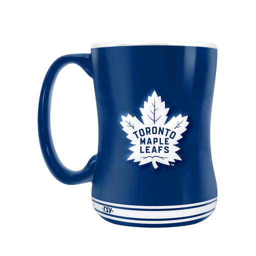 Toronto Maple Leafs Team Crest Sculpted Mug (14 oz)