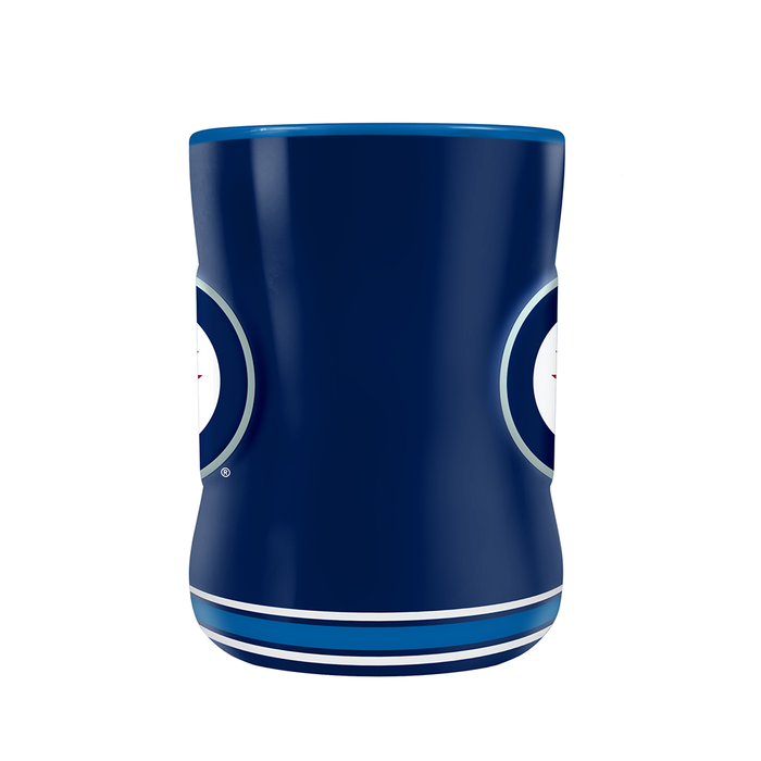 NHL Winnipeg Jets Team Crest Sculpted Mug (14 oz)