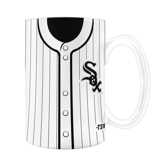 Tasse sculptée style maillot des White Sox de Chicago de la MLB (590 ml)