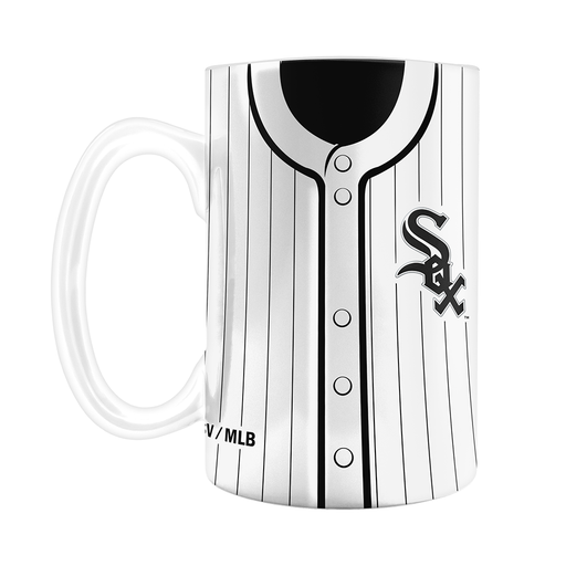 Chicago White Sox Jersey Style Sculpted Mug (20 oz)
