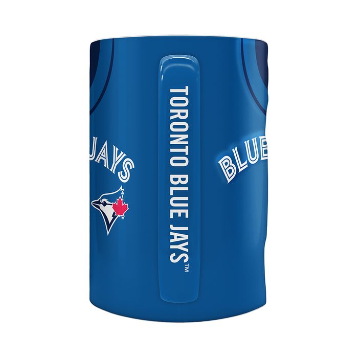 Tasse sculptée style maillot des Blue Jays de Toronto de la MLB (590 ml)
