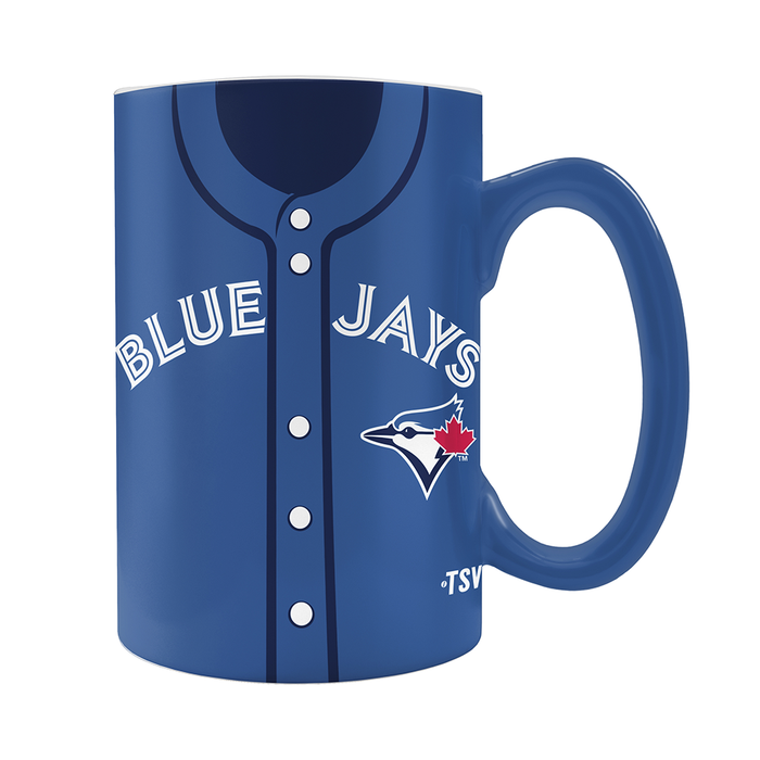 Tasse sculptée style maillot des Blue Jays de Toronto de la MLB (590 ml)