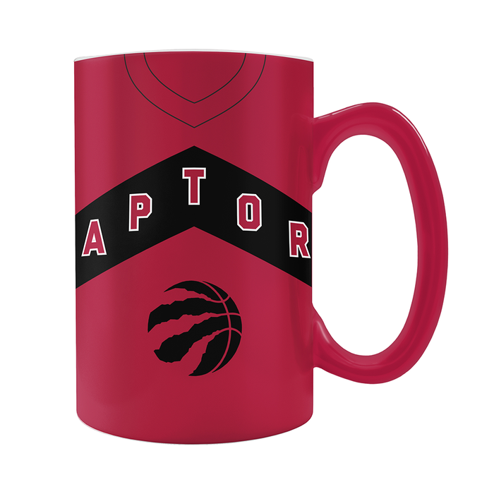 Tasse sculptée style maillot des Raptors de Toronto de la NBA (590 ml)
