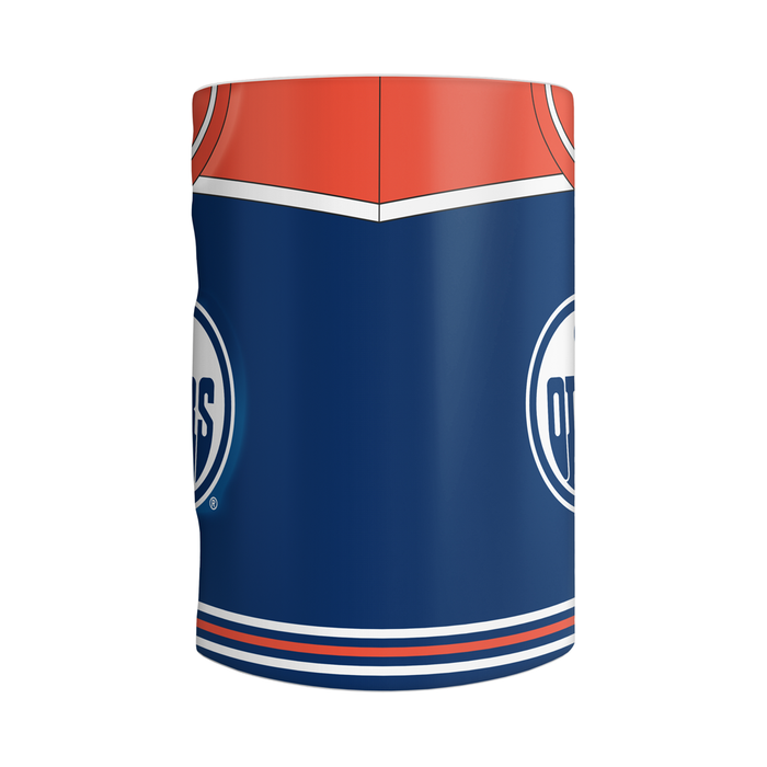 Edmonton Oilers Jersey Style Sculpted Mug (20 oz)
