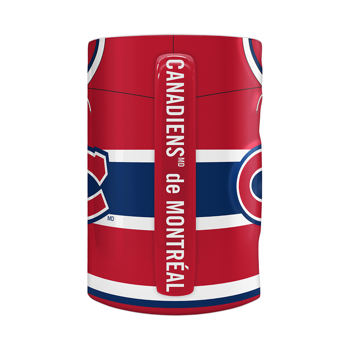 Tasse sculptée style maillot des Canadiens de Montréal de la LNH (20 oz)