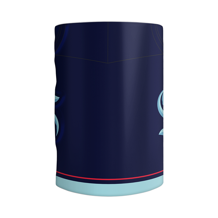 Tasse sculptée style maillot du Kraken de Seattle de la LNH (20 oz)