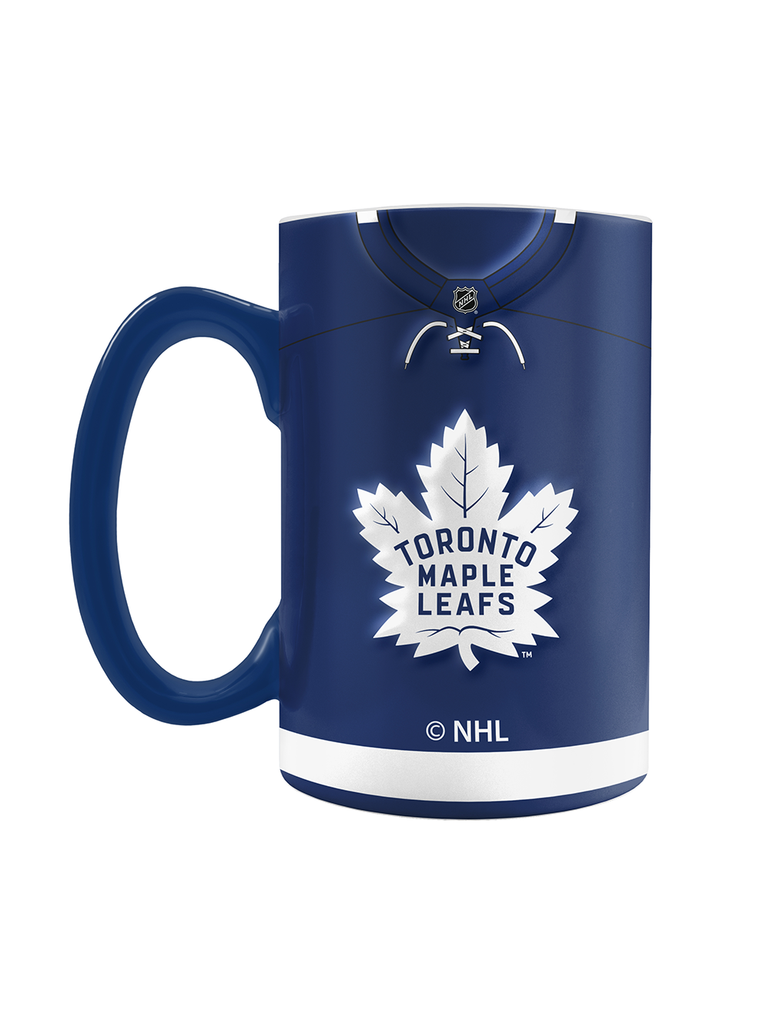 Toronto Maple Leafs Jersey Style Sculpted Mug (20 oz)